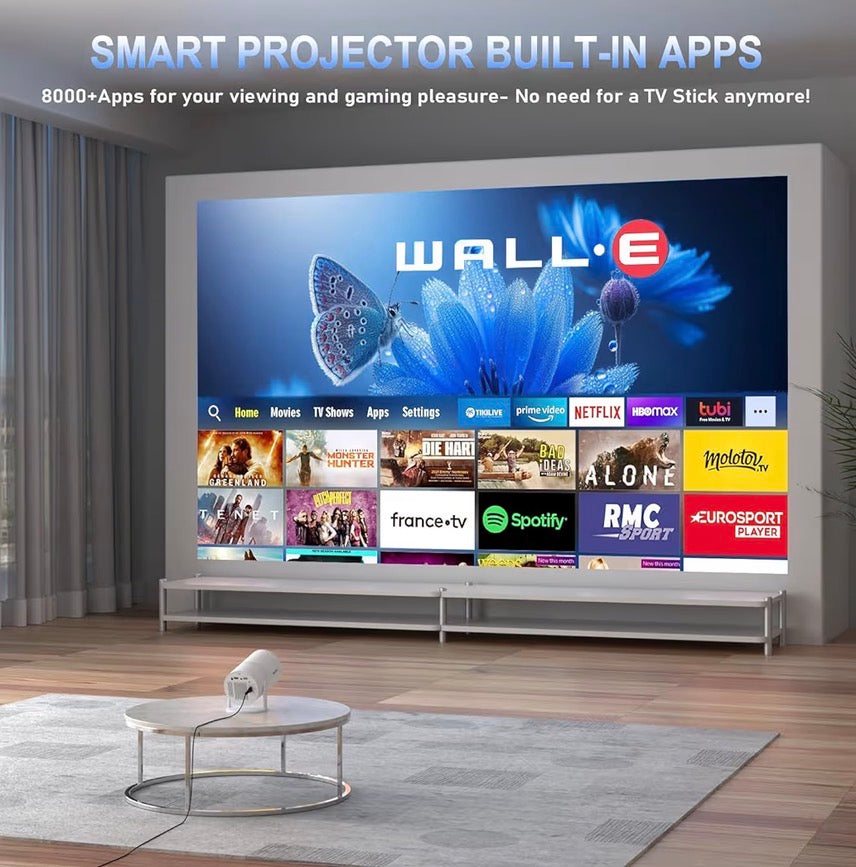 CinePocket 4K – Mini Proyector Portátil Inteligente